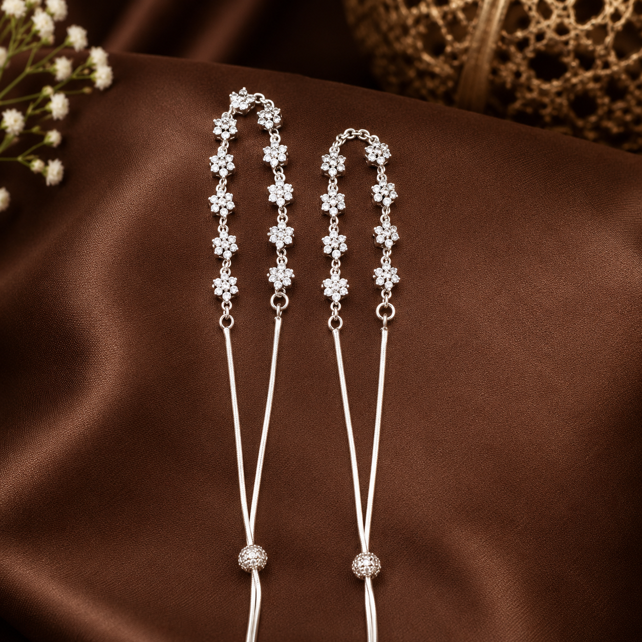 92.5 Silver Adjustable Payal