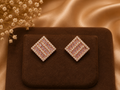 Rose Gold CZ Studs