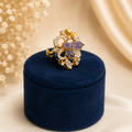 Adjustable CZ Ring