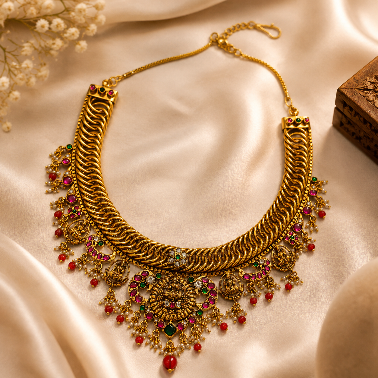 Jilebi Necklace