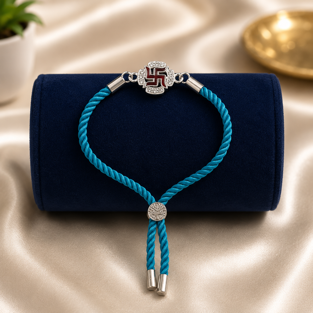 Silver Rakhi