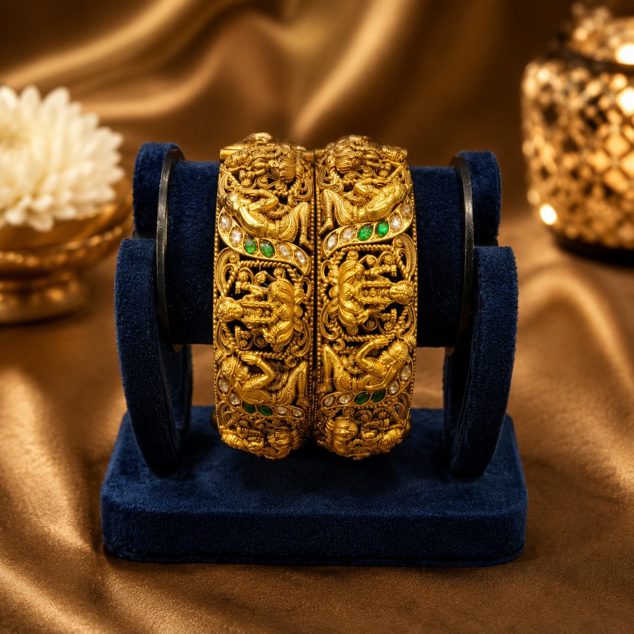 Kundan Bangles