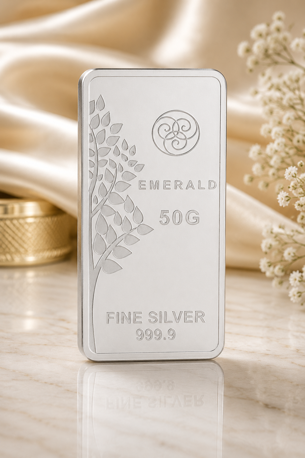 999 Silver Bar (50 Gram)