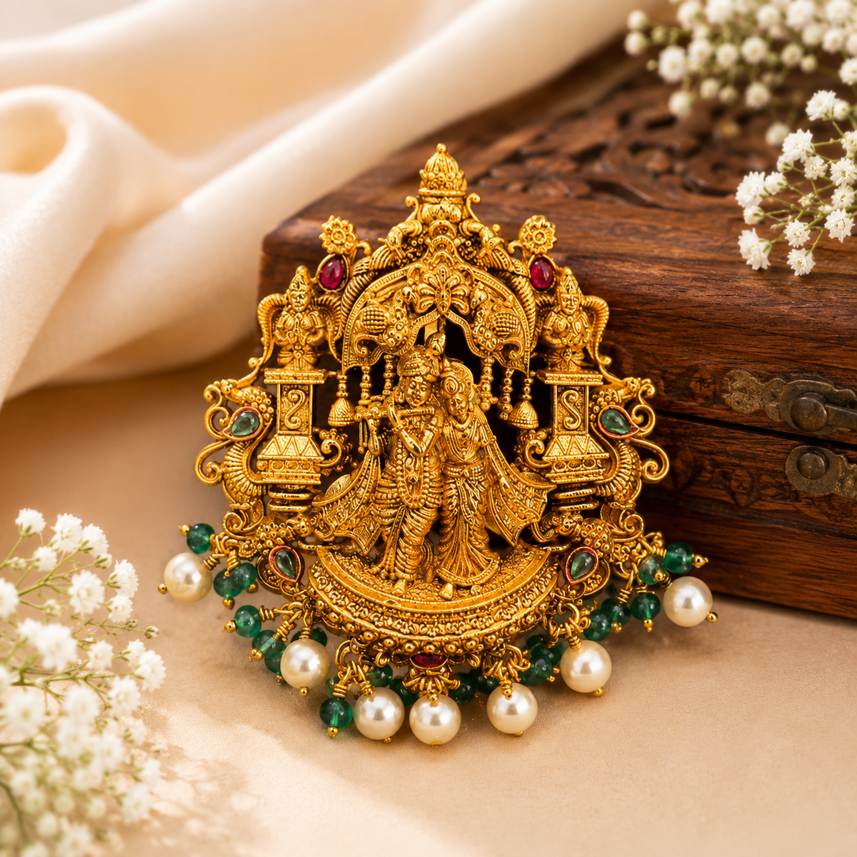 Traditional Krishna Pendant