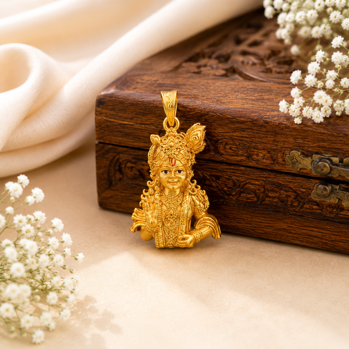 Traditional Krishna Pendant