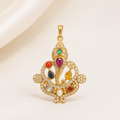 Gold Plated Silver Vinayagar Pendant