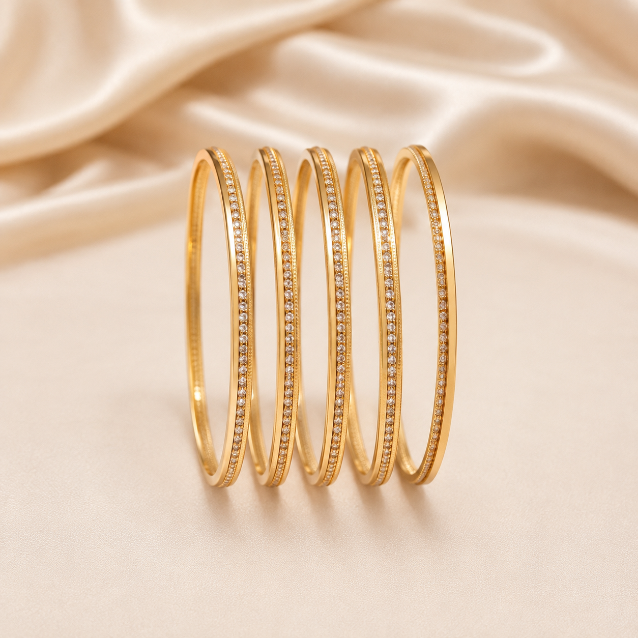 4-Piece Channel Bangles