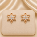 Rose Gold CZ Studs