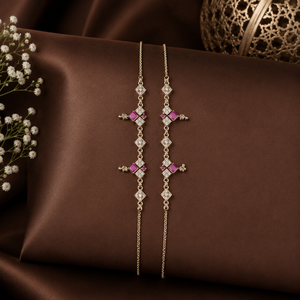 92.5 Silver Designer Payal