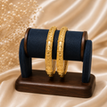 Gold Finish Bangles