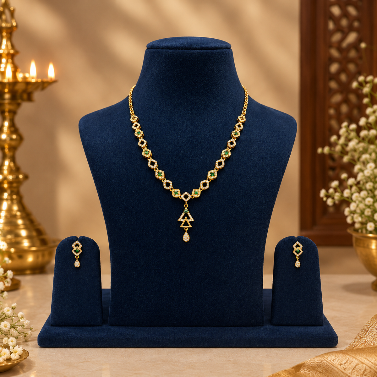 Minimal CZ Necklace